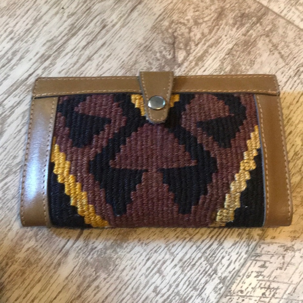 Vintage Southwestern Style Wallet, No Brand